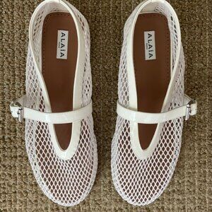 Alaia fishnet flats Size 41